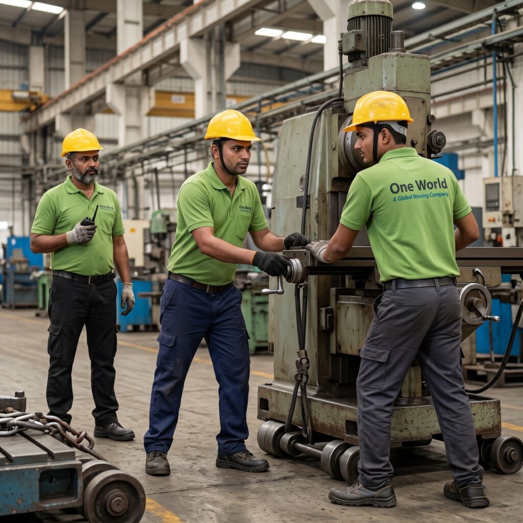 Complete factory shifting