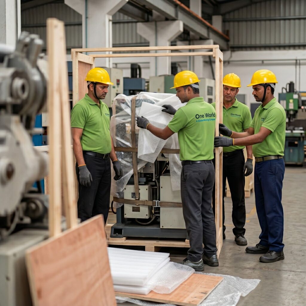 Industrial packing and crating